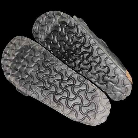 Birkenstock Arizona Big Buckle Black Sandals Size 40 US 9.5 - Picture 4 of 5